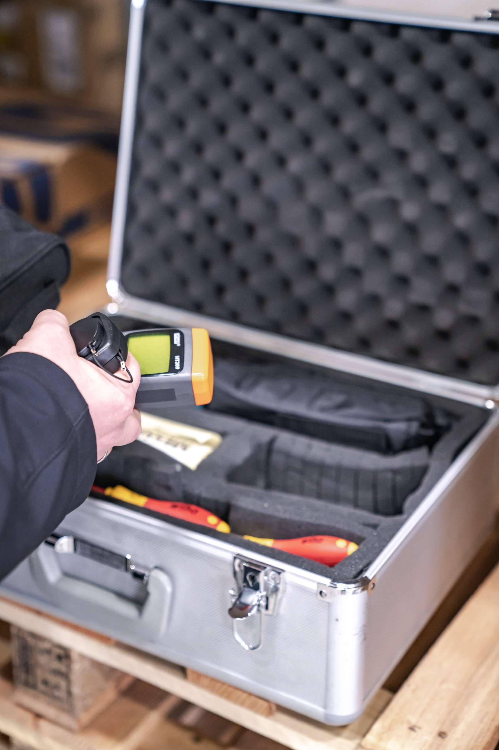 Messkoffer für das digitale Aufmaß